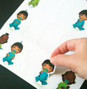 Step 2: how to apply signing stickers